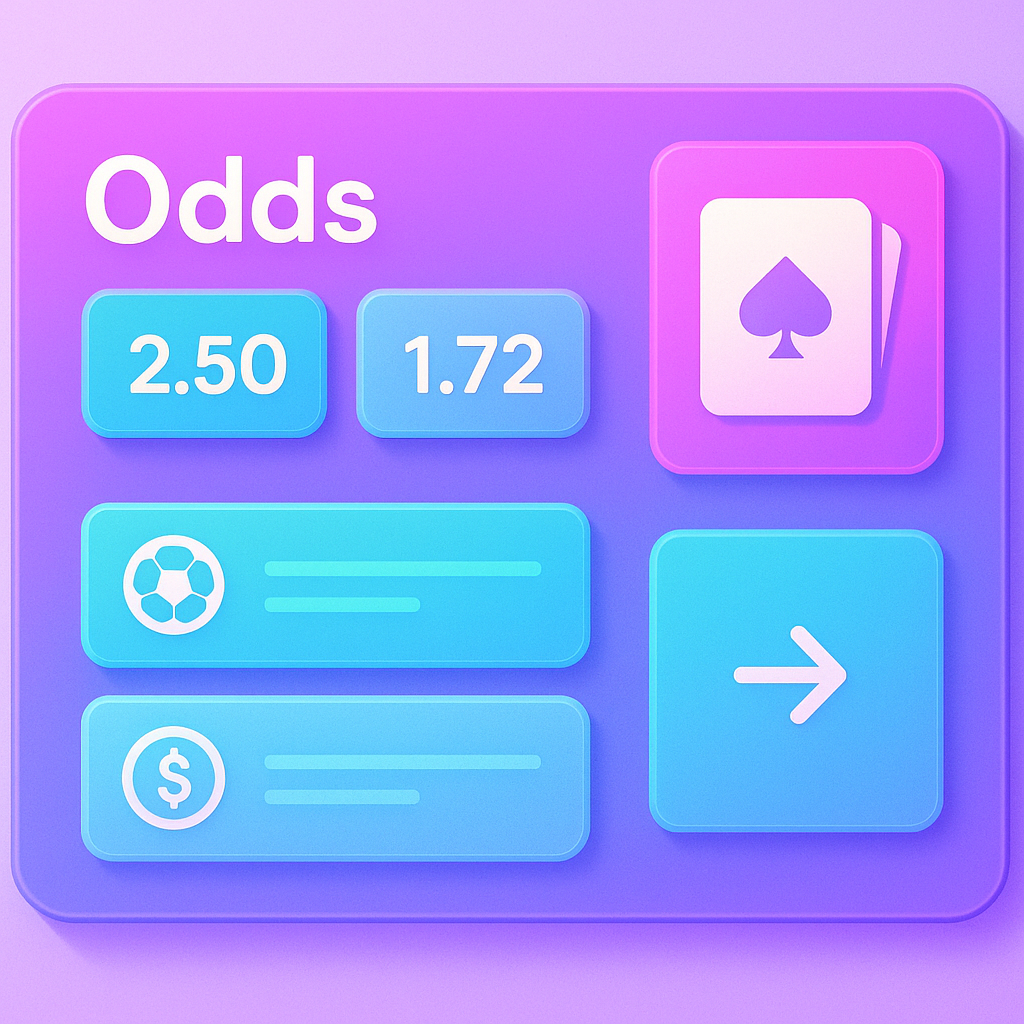 Feature grid showing HUD overlays and markets